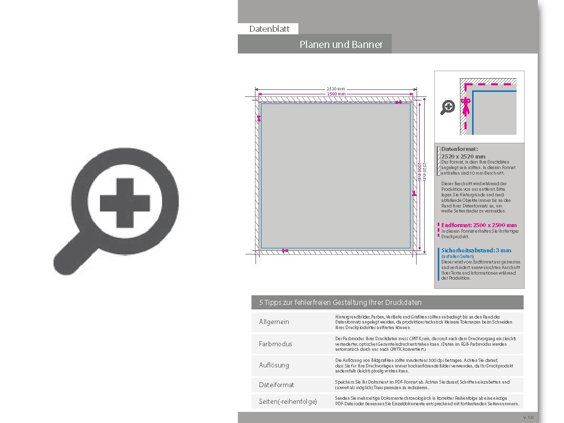 Product Bild hochwertige_stoff-banner_250_x_250_cm__4_0-farbig_bedruckt__plano